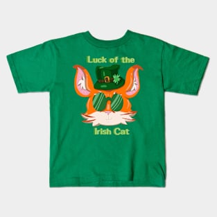 Irish Cat Kids T-Shirt